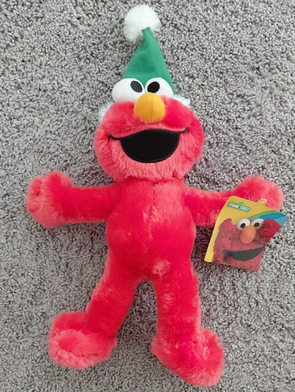 Sesame Street Elmo Plush with Party Hat